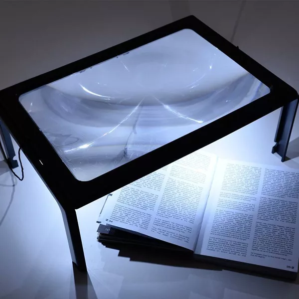 Loupe de Lecture 3X avec Lumière LED – Image 2