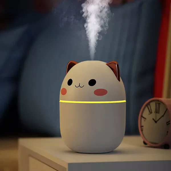 Humidificateur Animaux de Compagnie D’Air Portable avec Diffuseur D’Arômes