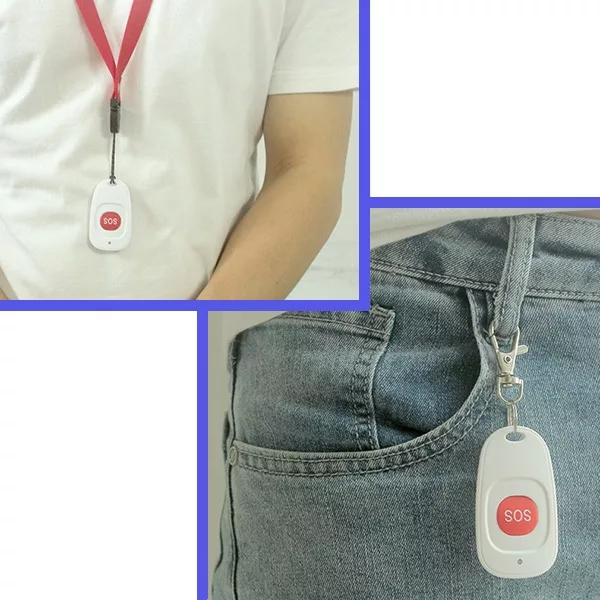 Bouton d’appel d’urgence sans fil pour les personnes âgées – Image 5
