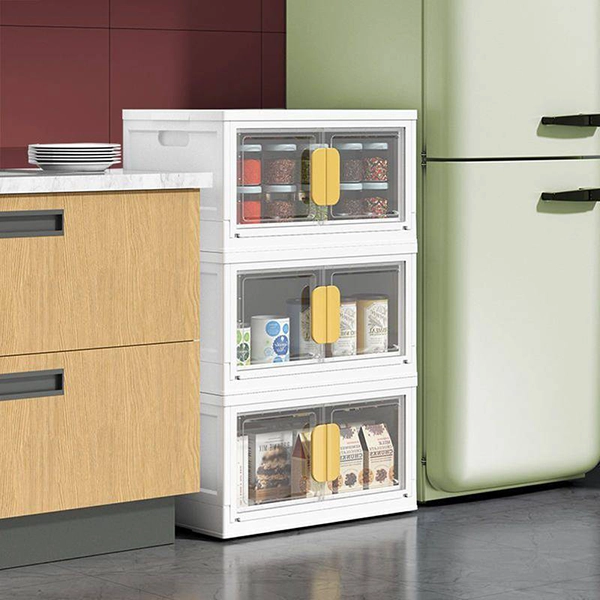 Boîte De Rangement Pliable Organisateur De Maison Empilable – Image 2