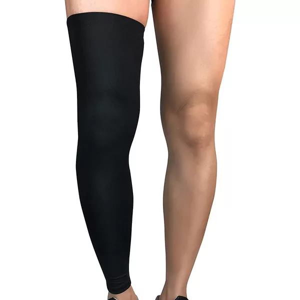 Manchon De Compression Pour La Jambe Entière Genouillère – Image 2