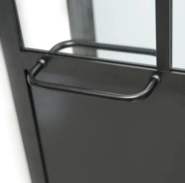 Cabine de douche carrée industrielle L.90 x l.90 cm, Artelo – Image 2